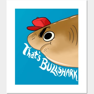 Sharks With Hats - Bull Shark Posters and Art